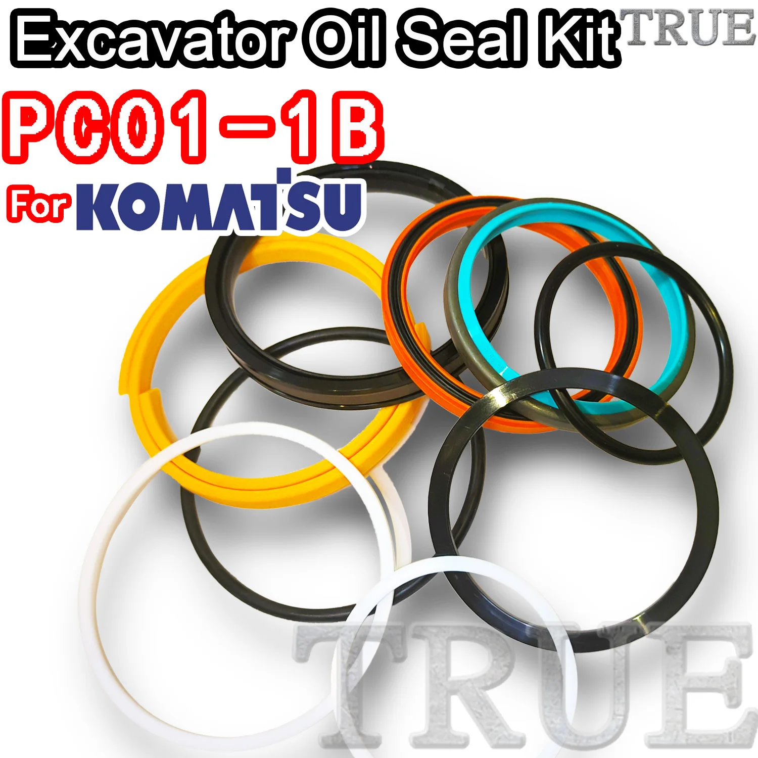 

For PC01-1B KOMATSU Oil Seal Excavator Repair Kit PC01 1B TRAVEL Joystick Engine O-ring Cylinder BOOM ARM Bucket Hydraulic Pump