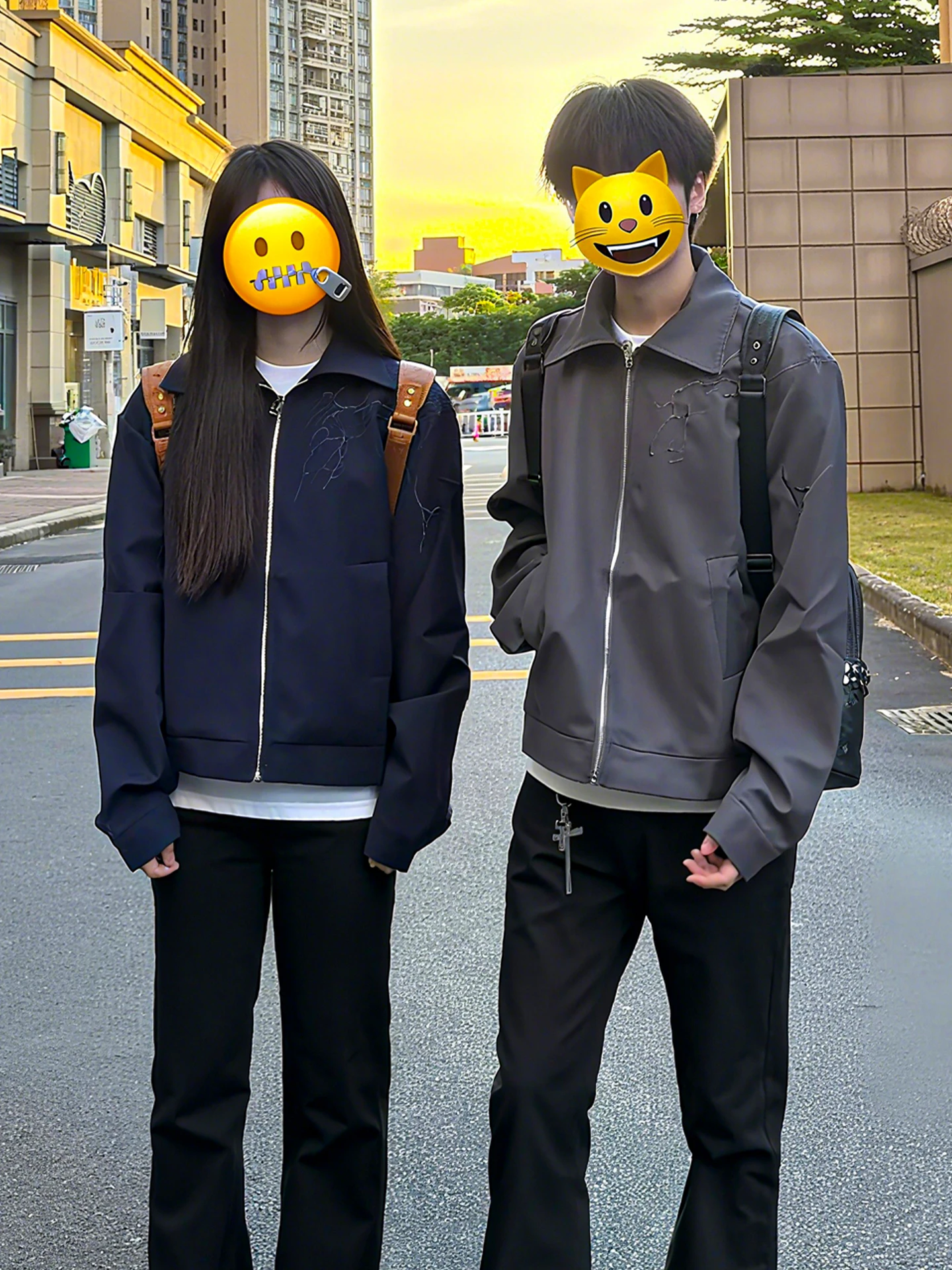 

Мужская куртка-бомбер You Lun: осенняя модная уличная бейсбольная куртка с вышивкой в виде молнии, верхняя одежда