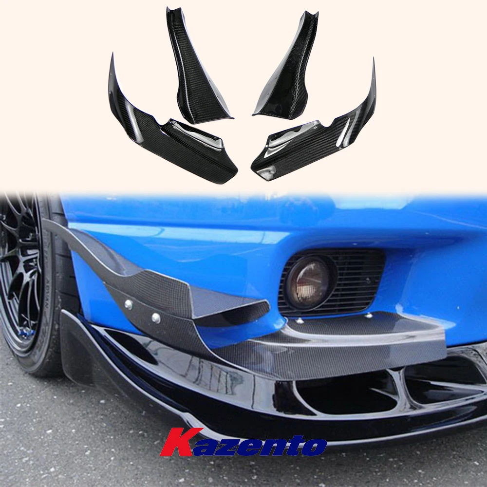 

4 шт., передний бампер для Nissan Skyline R33 GTR AS Carbon