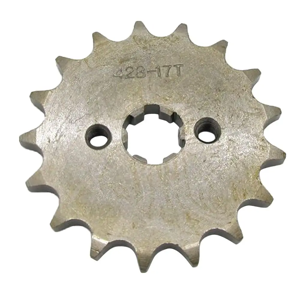 17T 17mm 428 Chain Front Sprocket PIT DIRT BIKE ATV BUGGY image 3
