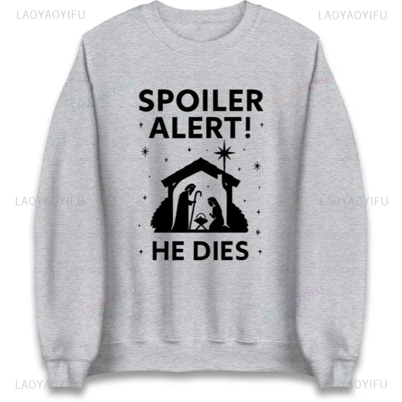 المفسد تنبيه انه يموت عيد الميلاد البلوز مضحك مشهد المهد هوديي الظلام الفكاهة عيد الميلاد البلوز هدية دينية المسيح البلوز #2