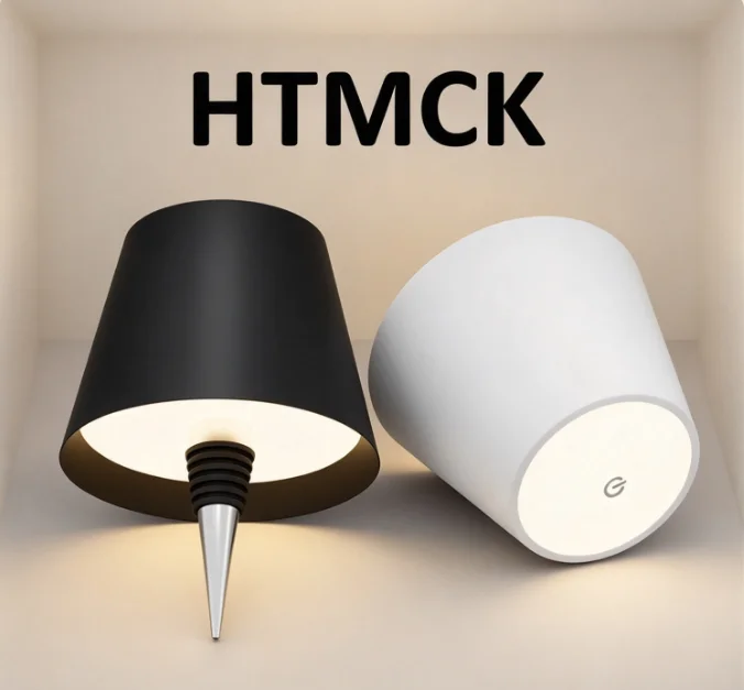 Wireless LED Bottle Lamp Rechargeable RGB Dimmable Wine Bottle Light Portable for Bar Restaurant Camping Party Decor Night Light
