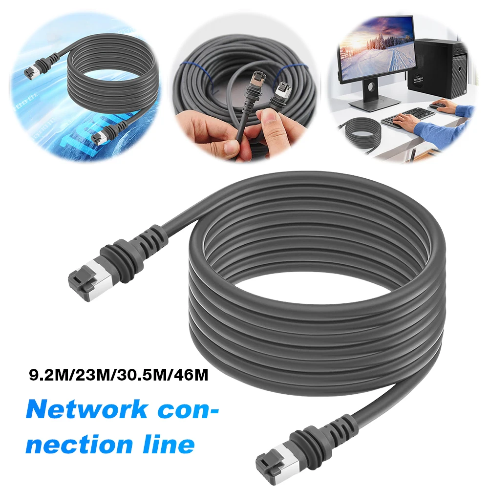 

9/23/30m Network Cable For Starlink Gen 3 Ethernet Cable 2000Mbps Standard V3 Cable RJ45 Network Cable for Starlink V3 Satellite