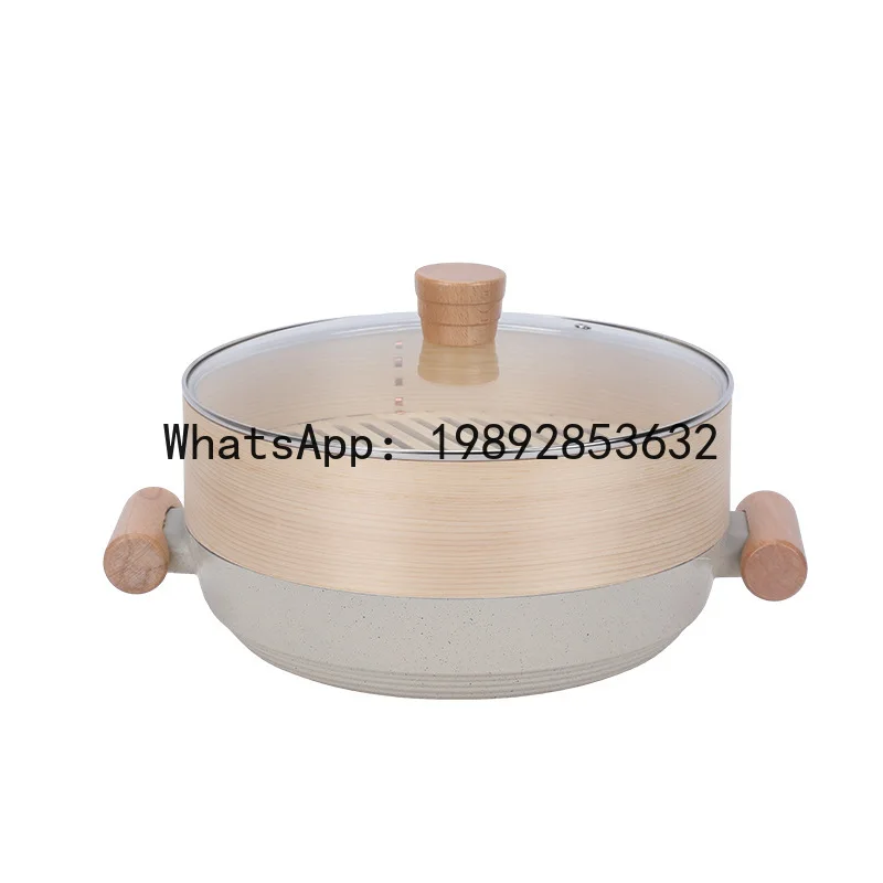 

X4-2 Household Double-layer Aluminum Alloy Steamer Commercial Multifunctional Universal Cooking Drawer Multifunctional