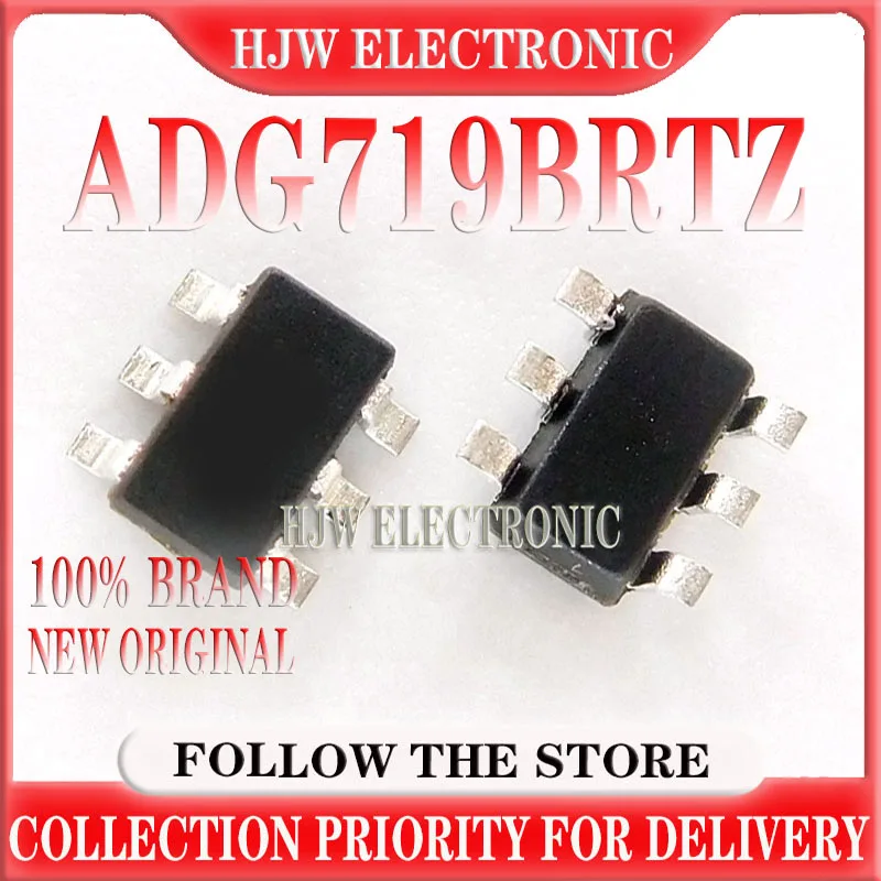 

10pcs/Lot ADG719BRTZ ADG719BRT Print S5B SOT23-6 ADG719BRTZ-REEL7