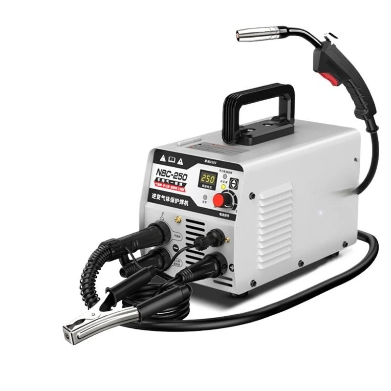 Stainless Steel Spot Welder Gasless MIG Welding Machine 2 in 1 220V Portable Small Welder For Home Auto Repair Metal Working