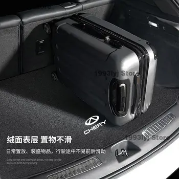 適用於奇瑞歐莫達5(2022-2023)的法蘭絨汽車腳踏墊,後行李箱墊,全天候防塵保護墊 10 最佳銷售 5D汽車腳墊 - №7