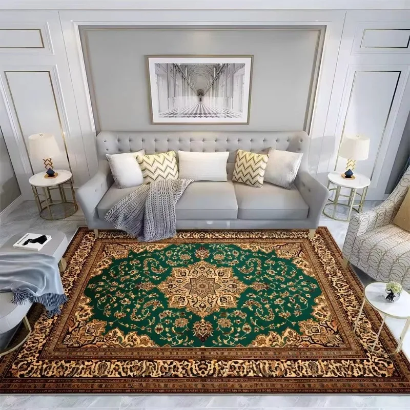 

Living Room Carpets Fashion Light Luxury Bedroom Rug Foldable Machine Washable Bedside Rugs Sofa Coffee Table Mat Kовер Tapis 러그