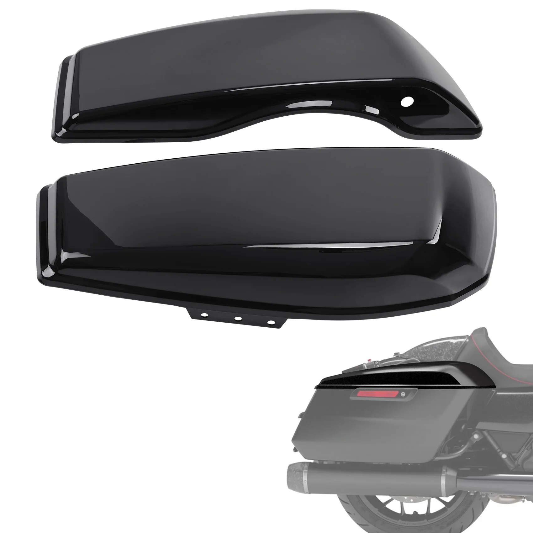

Крышки кофров для мотоциклов Harley Touring Road Glide Street Glide FLHX FLTRX 2024-2025, CVO FLTRXSE FLHXSE 2023-2025