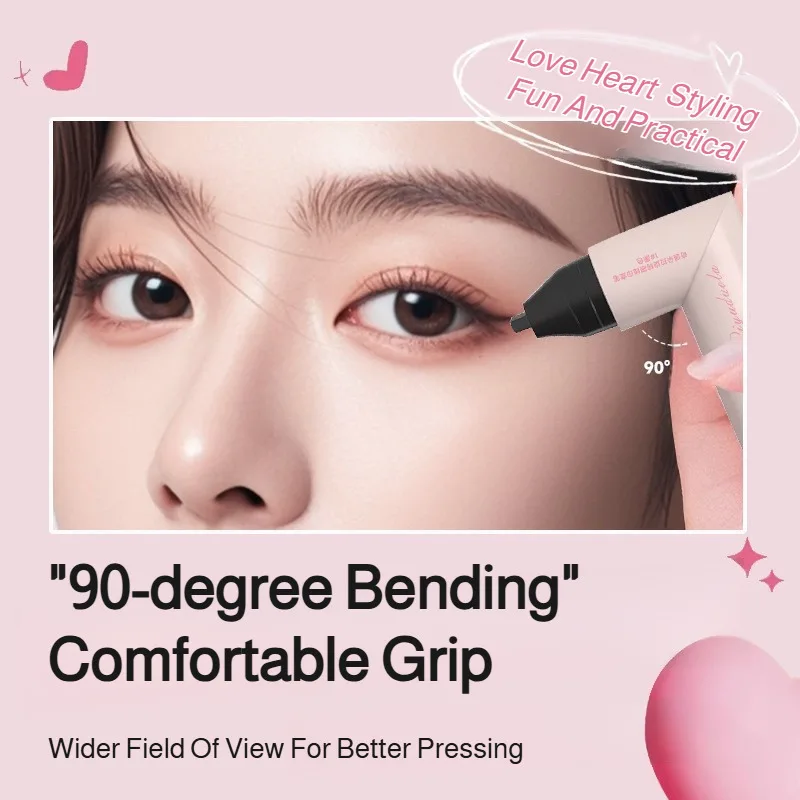 سريعة الجافة كحل السائل القلم ختم مقاوم للماء وغير ملطخ الثلاثي الجناح الذيل كحل طويلة الأمد العين اينر القلم #3