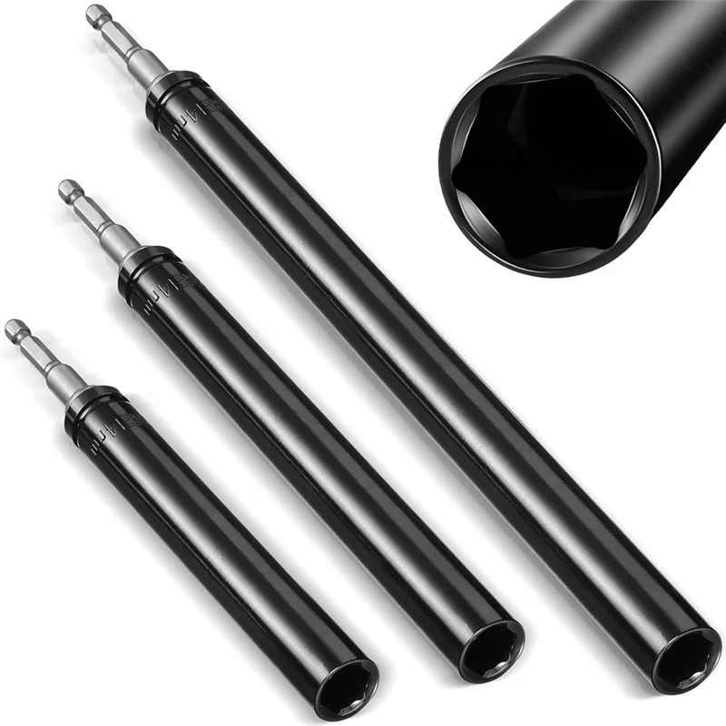 

ABUF-Power Tool For Overhead Fastening:9/16" Electric Nut Driver Featuring 1/4" Hex Shank For Long Bolts And Pipes Application