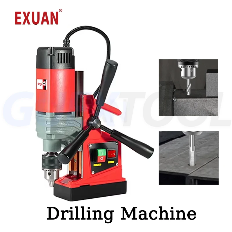 220V Industrial Grade Drilling Machine Adjustable Tapping Tool Core Extraction Punching Machine Magnetic Seat Drilling Hole Rigs