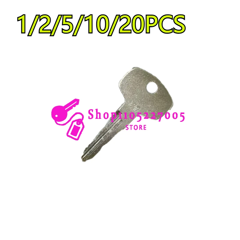 Forklift Heavy Equipment NIS X7 KEY00-000X7 for 1/2/5/10/20PCS X7 Ignition key