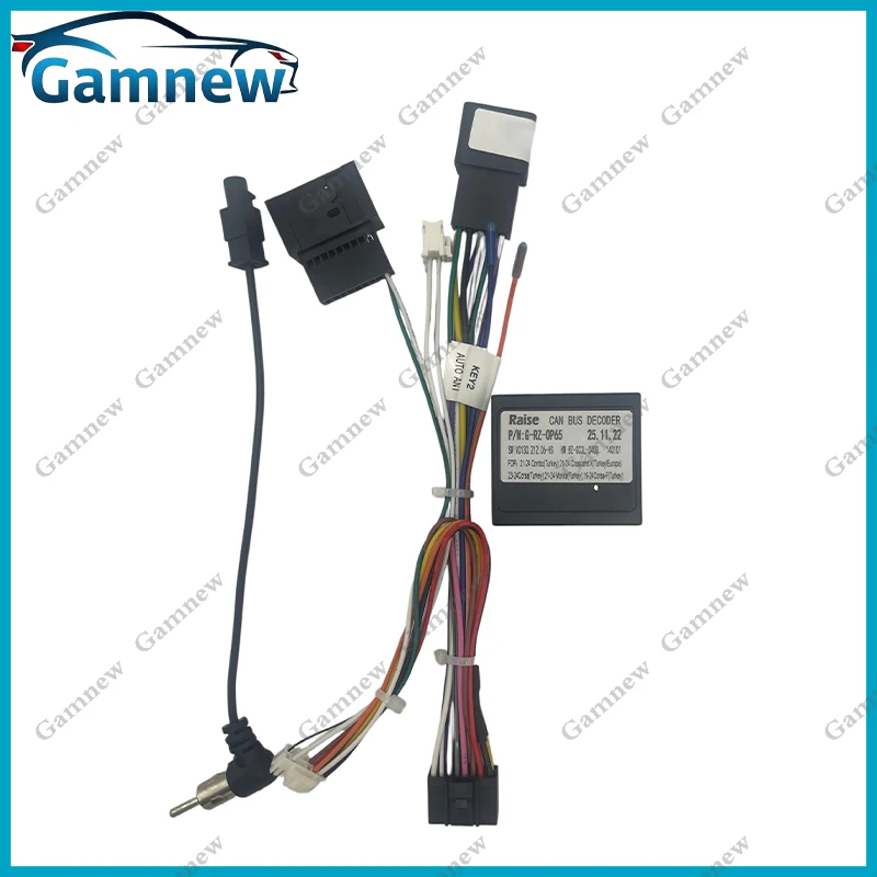 16Pin Car Wiring Harness Adapter Canbus Box Decoder For Opel Corsa F 2019-Present G-RZ-OP65