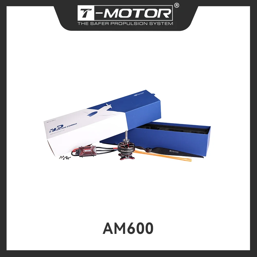 T-MOTOR AM600 3D Combo (AM600 Brushless Motor+AM116A ESC+16*8 Prop) AM Link for 3D Plane RC Drone load-free flight