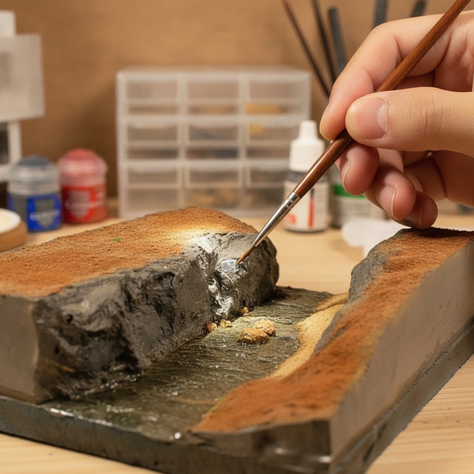kit-modello-terreno-materiale-robusto-per-paesaggi-fai-da-te-set-di-materiali-per-diorami-facile-da-usare-ciuffetti-d'erba-statica