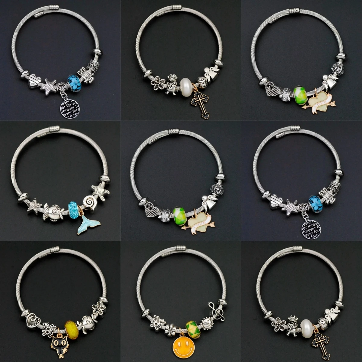 Fashionable High-End Crystal Bracelet for Women Stainless Steel Butterfly Design Luxury Minimalist Accessory Hand Jewelry