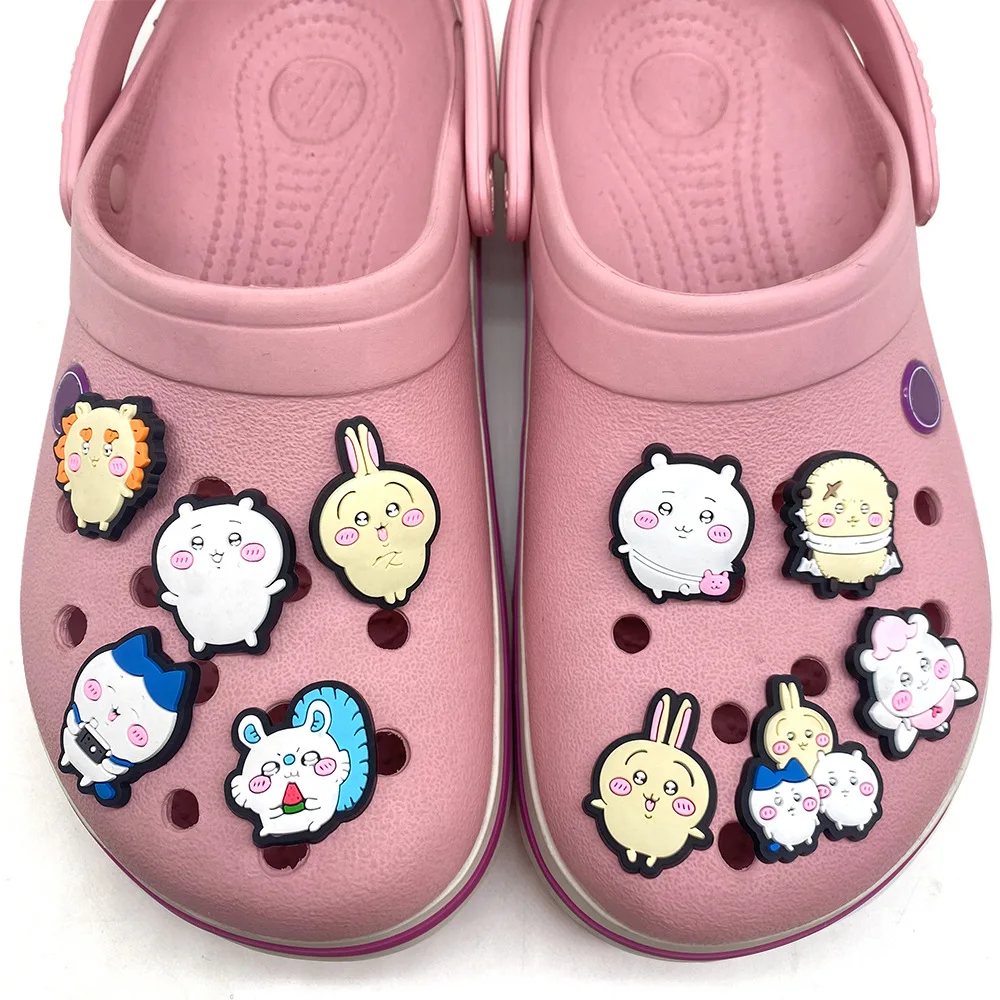 Neue 10er-Packung Kreative Niedliche Japanische Cartoon-Serie PVC-Schuhzubehör Passend für Armbänder Lochschuh-Dekorationen DIY Abnehmbare Modische Geschenke – Detail 11