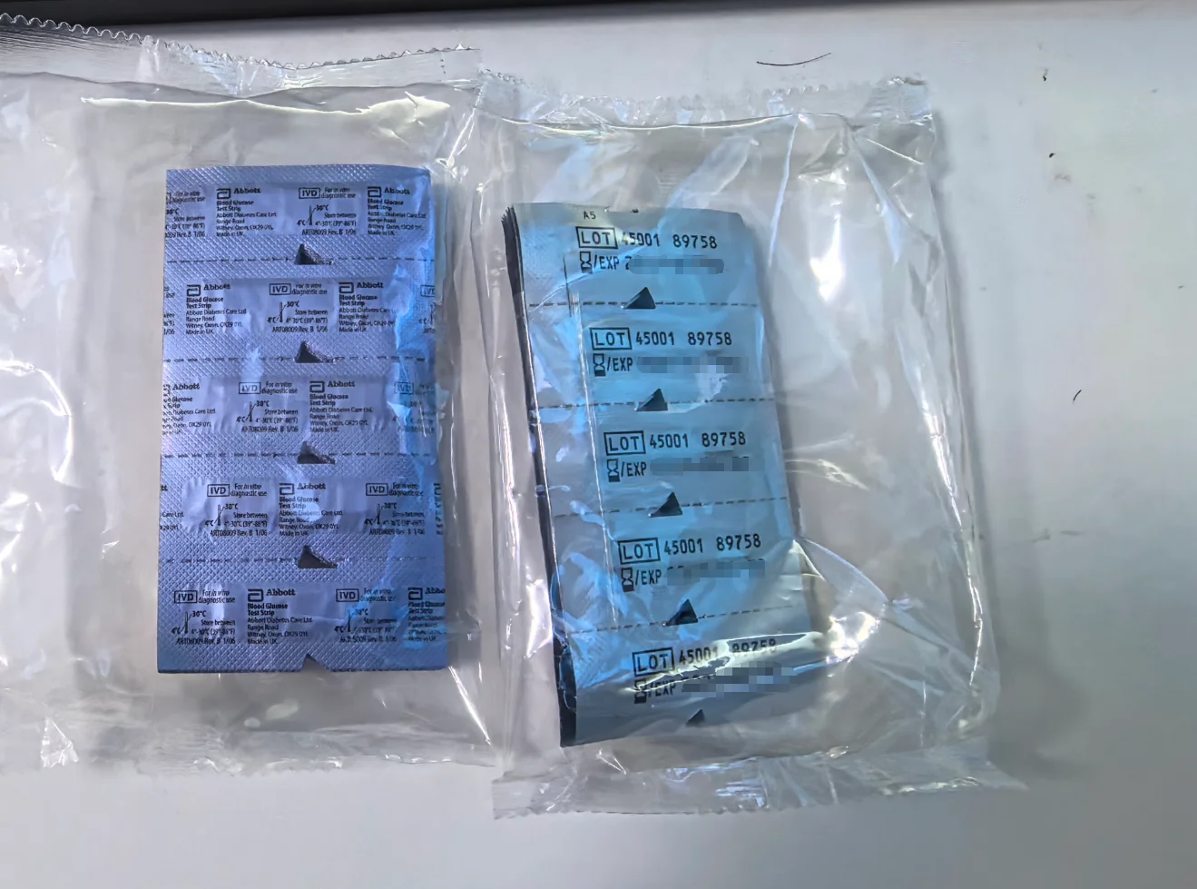 Fotografia 3: Abbott freestyle optium neo tiras de teste de glicose para máquina de glicose de açúcar no sangue medidor de cetona diabética glucômetro