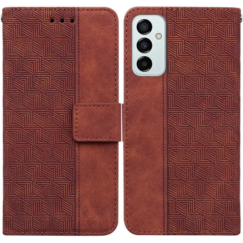 M23 Leather Case For Samsung Galaxy M23 Magnetic Flip Wallet Case Cover For Samsung M23 M 23 5G SM-M236B Card Slot Phone Cases