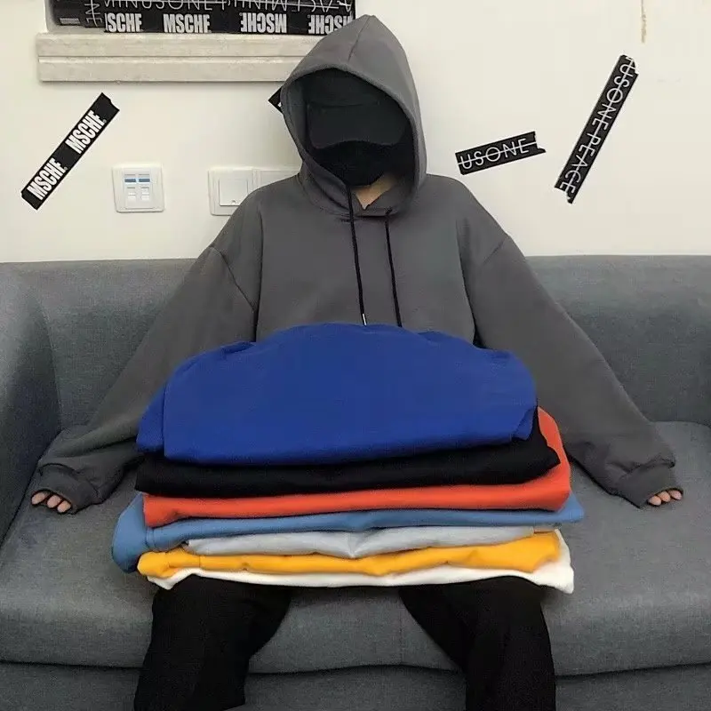 

Autumn New Solid Women's Oversized Hoodie Korean Fashion Harajuku Casual Loose Hoodie Sweatshirt Streetwear Women Clothes