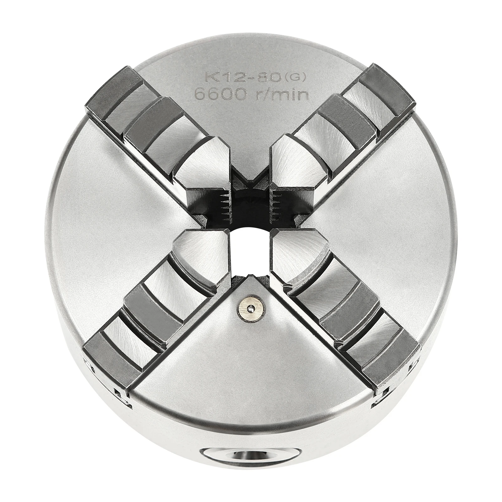 Mandrin de tour en acier à centrage automatique à 4 mâchoires 80/100/125 mm