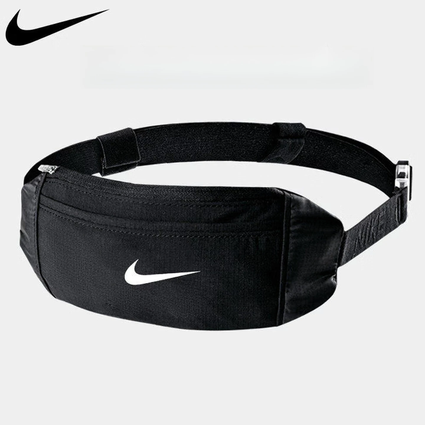 Nike Unisex Sports Fanny Pack Casual Fitness Waist Bag Portable Storage Pouch For Outdoor Camping Daily Activities N1001641015