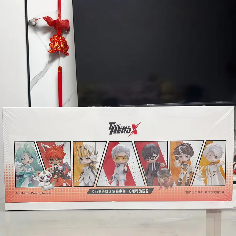 

In Stock Tu Bian Hero X Movable Anime Action Figure Collectible Series Q Version Figurine Blind Box Toy Display Model Gift