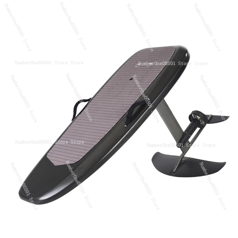 Carbon fiber electric hydrofoil board electric surfboard water outdoor electric water surf paddle board adult gray white