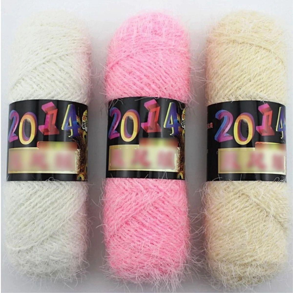 

12 pcs Phoenix Tail Fuzz Yarn Hand Knitting Thread Stoles Wraps Scarves Jackets Accessories Soft Skin Friendly Gifts