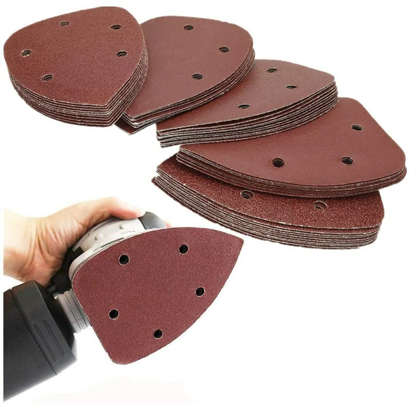 84pcs-set 1680pcs-carton mouse Detail Sander sandpaper sanding pads 40-320 grit abrasive tools for smooth finish