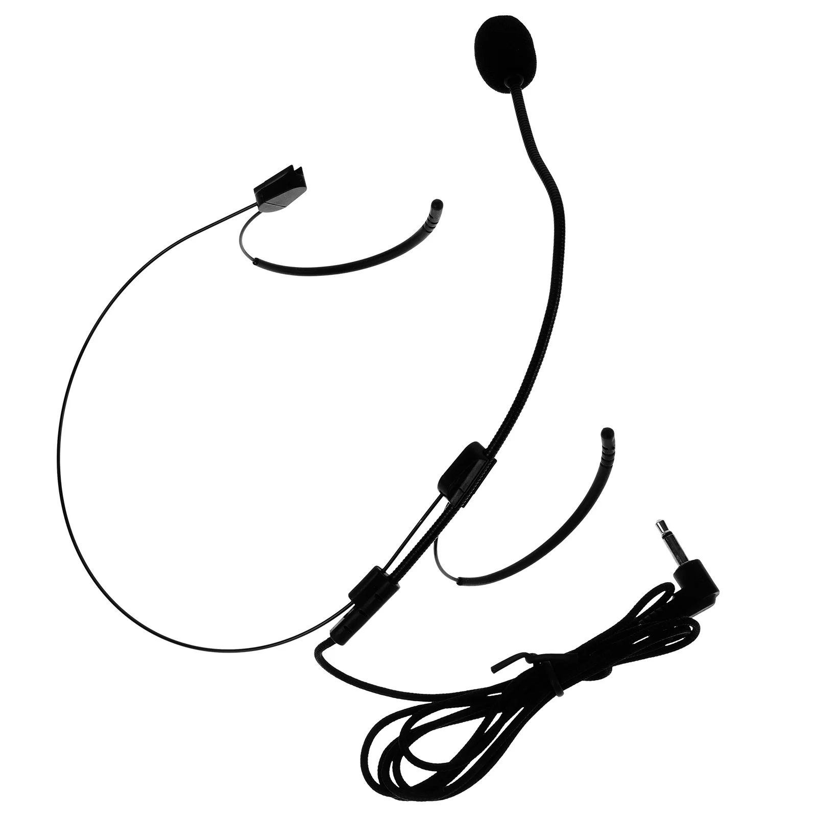 Professional Stage Headset Microphone Lightweight Compact Design Hands-Free Singing Mic for Performance Teaching Voice Amplifier