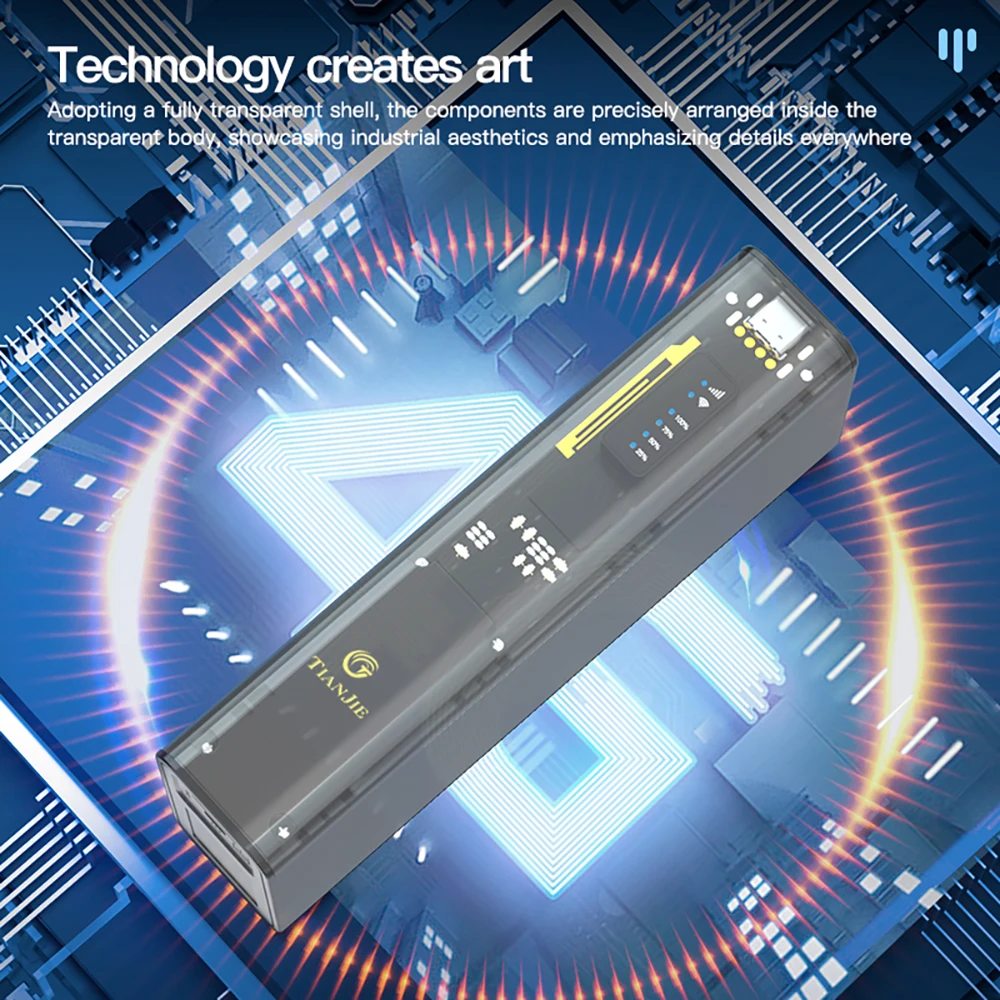 Router WiFi mobile 4G TIANJIE MF310, router Wi-Fi 6 LTE, rete ad alta velocità dual band 2.4G e 5G, router tascabile con batteria da 10000 mAh