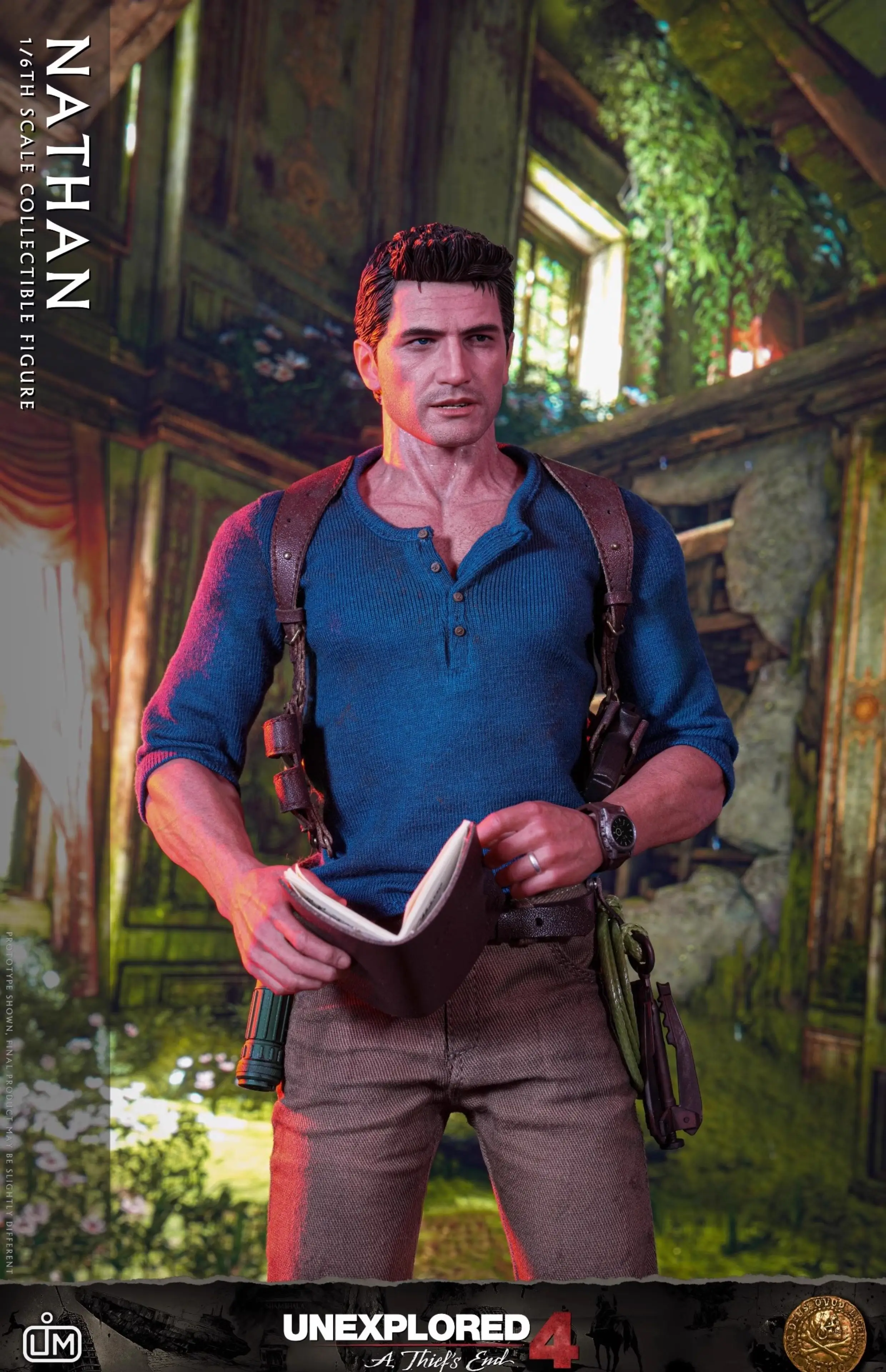 Limtoys Lim012 1/6 Scale Male Soldier Nathan Drake Mysterious Adventurer Full Set 12-Inches Action Figure Model Collection