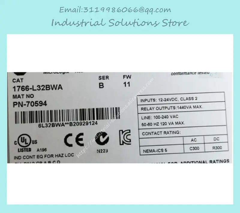 

1766-L32BWA 100% New Original PLC 1766L32BWA