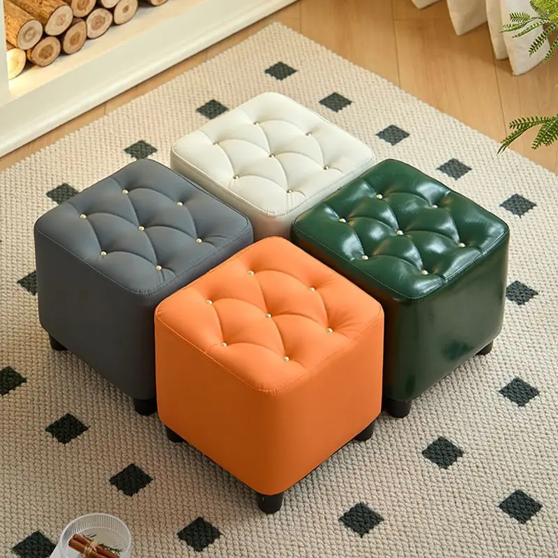 Best-Selling – Soft Cushioned Footrest & Coffee Table Stool, Creative Small Stool for Living Room,Kids Stool,Household Essential