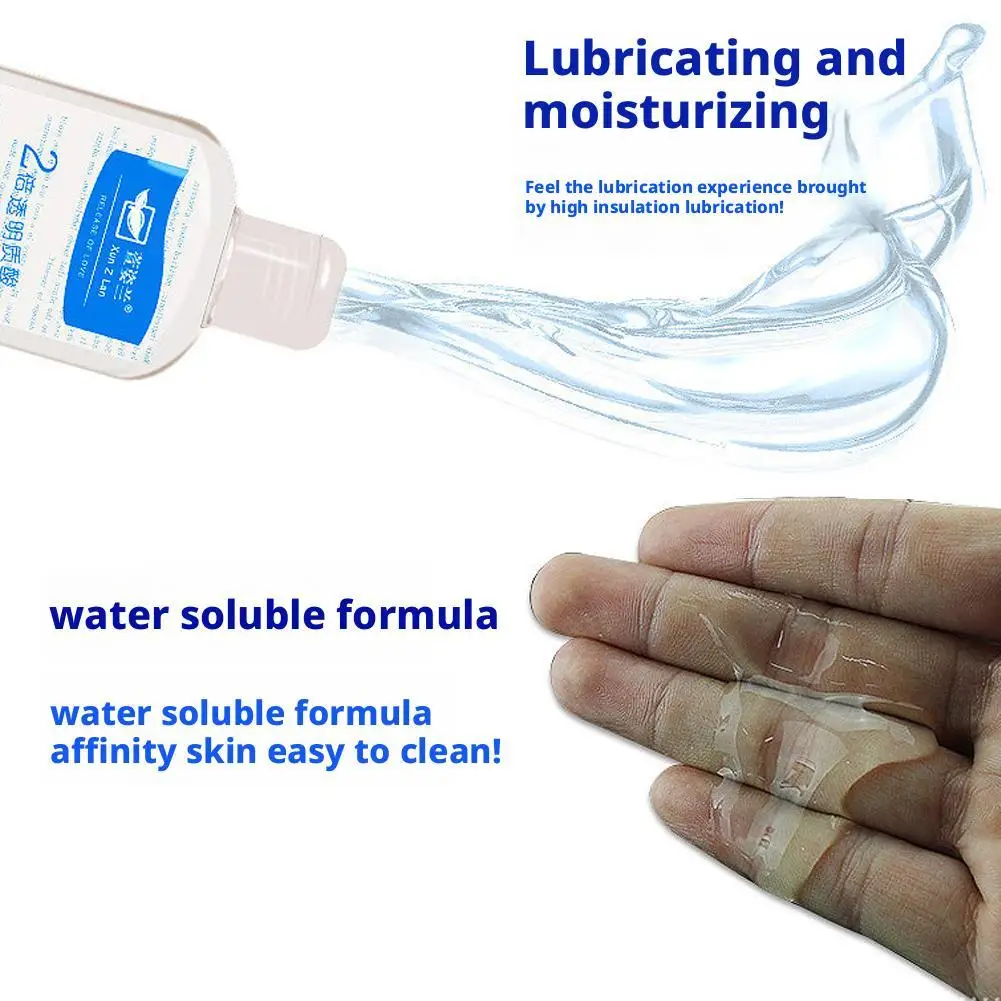 Hyaluronic acid Water Based Lubricant Adult Sex Water-soluble Anal Sex Lubricant for couples and gay Oral Gel Exciter - view 6