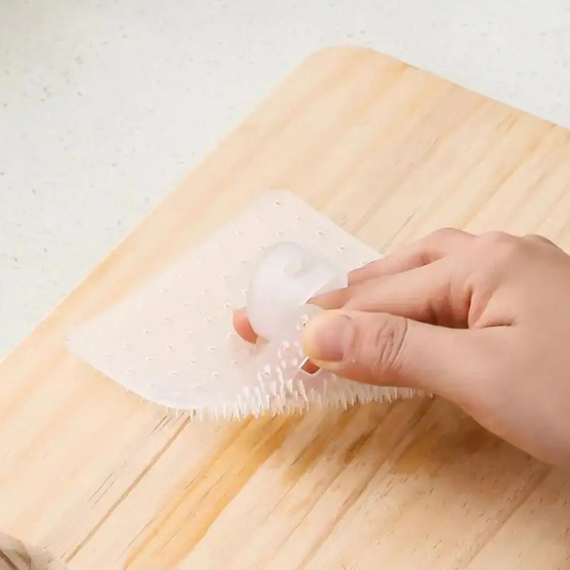 Kitchen Cleaning Tools Fruit and Vegetable Silicone Cleaning Brush Wash dishes and wipe Household Cleaning Accessories