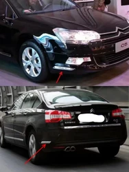 Chrome Front Bumper Cover Trim Strip For Citroen C5 X7  2009-2019  Anti-scratch Protection Styling DIY Decoration