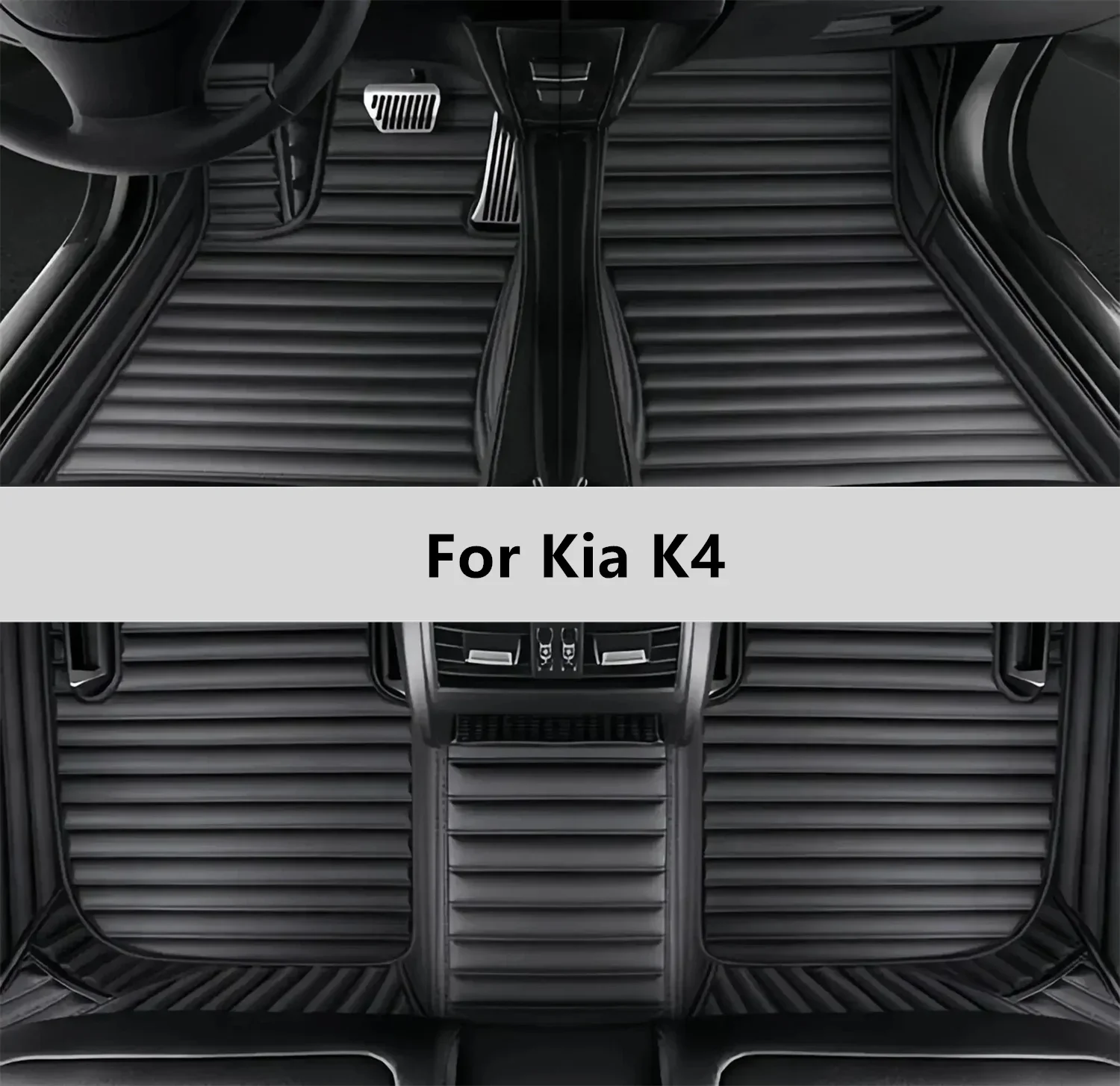 Custom Car Floor Mats For Kia K4  2020 2021 2022 2023 2024 2025 2026 2027 2028 Floor Mat Car Mat Accessories Interior