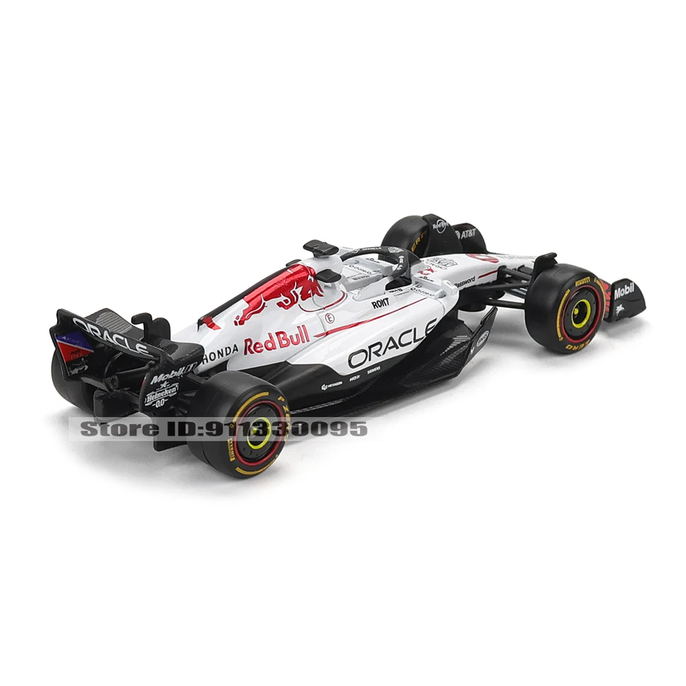 محطة Bburago 1:43 F1 2025 Red Bull Racing RB21 اليابانية # 1 Verstappen # 22 لعبة مجسمة مصنوعة من خليط معدني لسيارة يوكي تسونودا قابلة للتجميع #4
