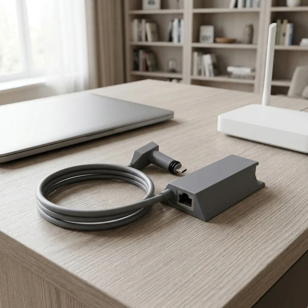 For Starlink For Gen 2 Ethernet Interface Adapter for Expanding Network Options with Standard For RJ45 Gigabit Connectivity