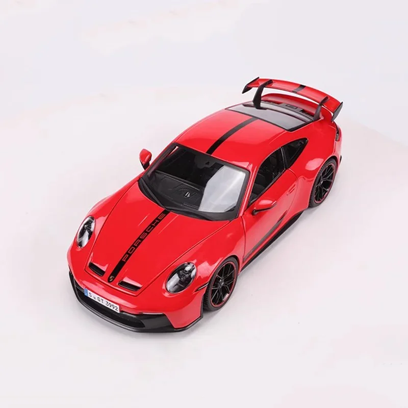 Maisto 1:18 2022 Porsche 911 Gt3 Sports Car Miniature Diecast Model Porsche Alloy Luxury Vehicle Toys Collection Christmas Gift