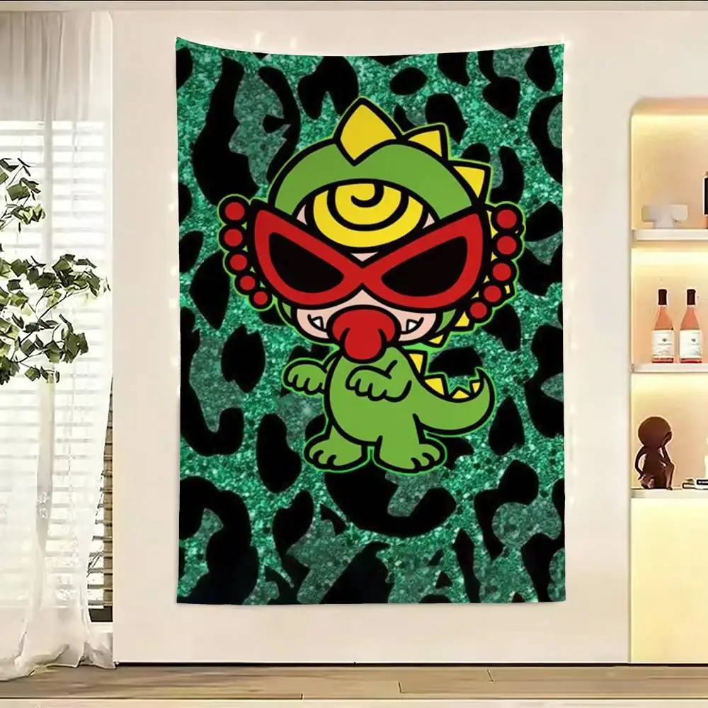 

H-Hysteric Mini Flag Digital Printing Banner for Garage Wall Out Door Decoration