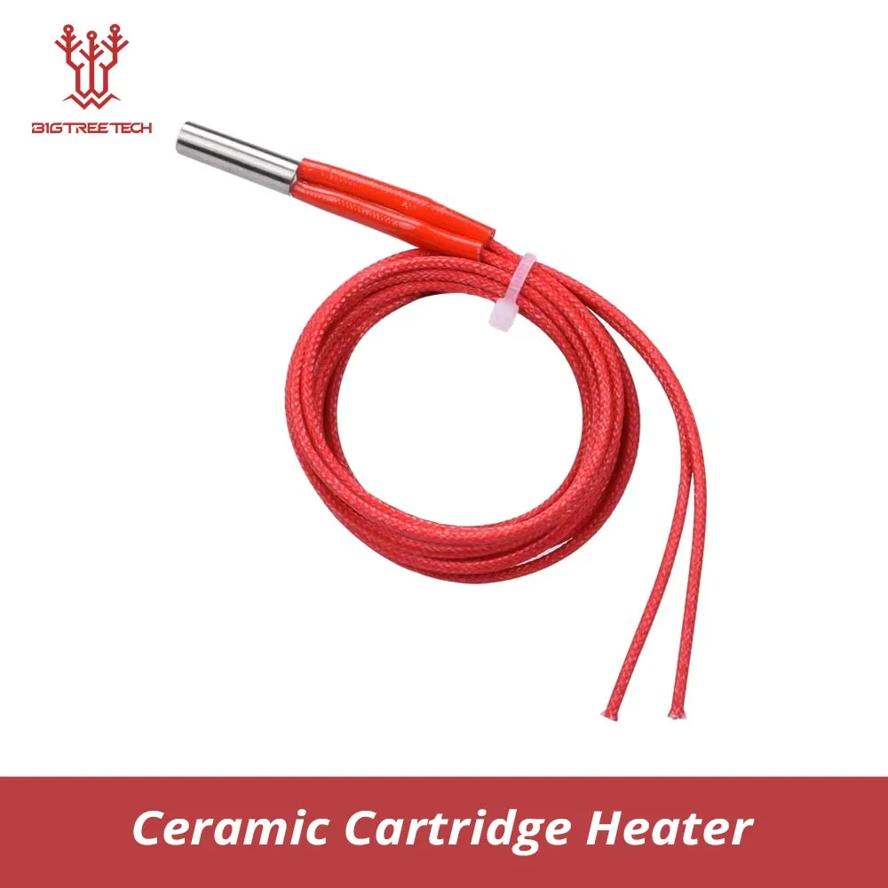 

1M 12V 30W/12V 40W 24V 30W/40W Ceramic Cartridge Heater 6*20mm For Mendel Reprap Extruder 3D Printer Parts Heating Tube