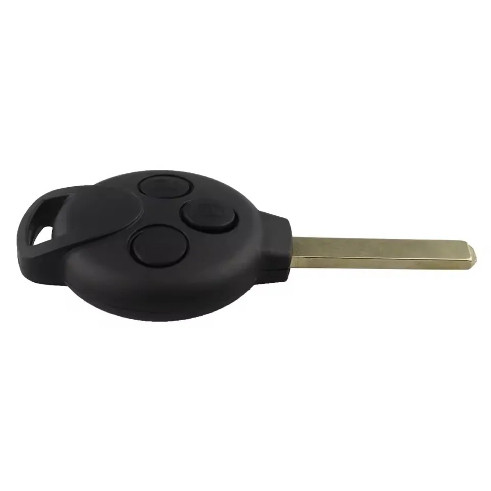 3/4 Buttons Remote Key Shell Case For Mercedes-Benz 450 451 Fortwo 2007-2013 Forfour Cabrio Coupe Smart Fob Car Cover