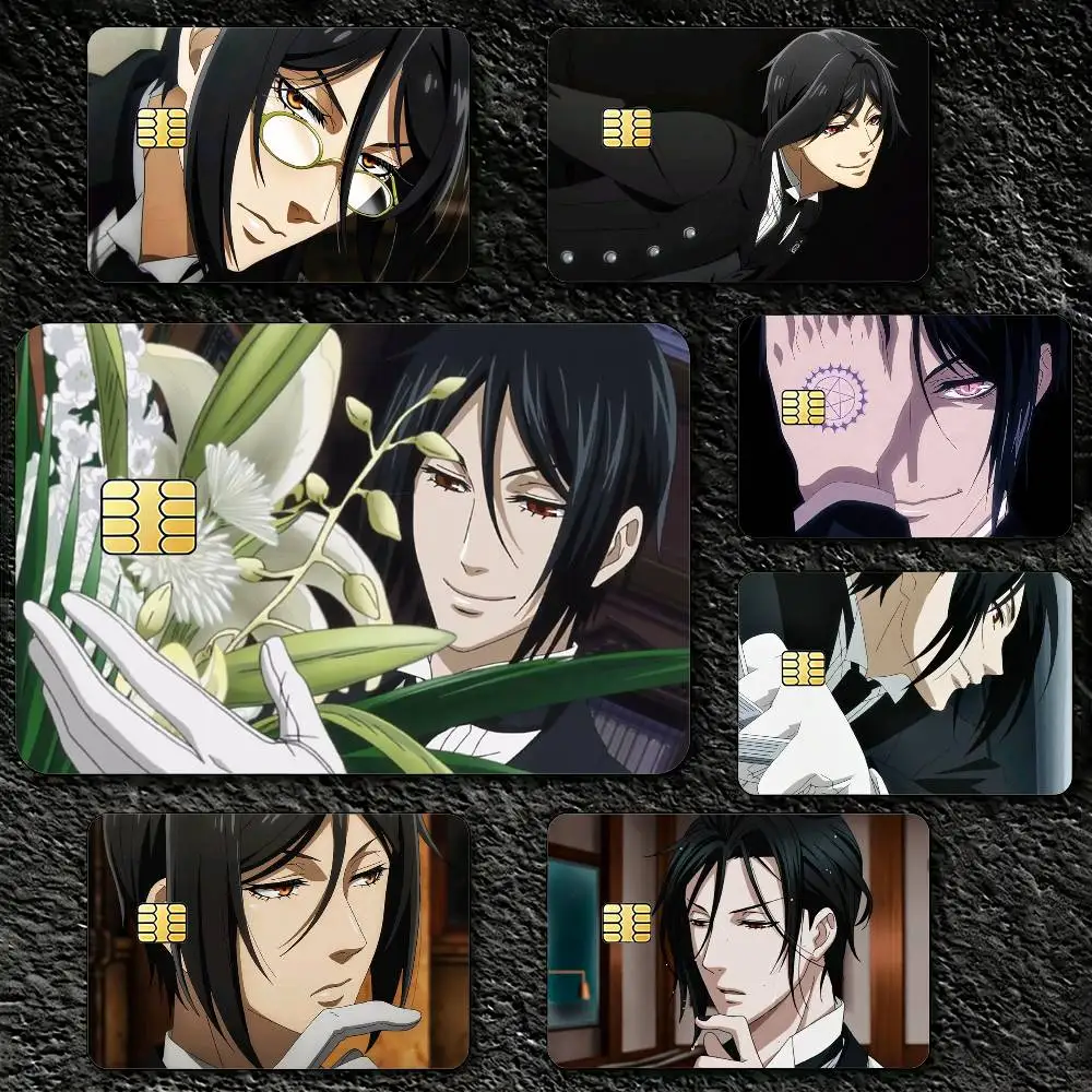

S-Sebastian M-Michaelis Sticker Decoration Creative Bank Card Bus Metro Waterproof Sticker