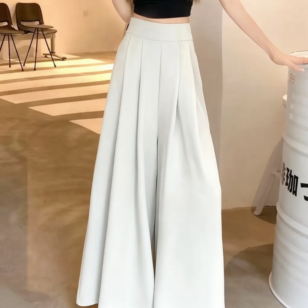 Calças-saia Elegantes de Perna - Palazzo Pant Wide avaliação e preço
