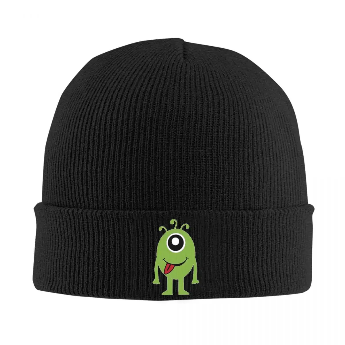 Mike Wazowski Beanie Hats monsters Knitting Hat Kpop Head Wrap Female Male Caps Spring Design Y2K Cool Bonnet Hats Gift