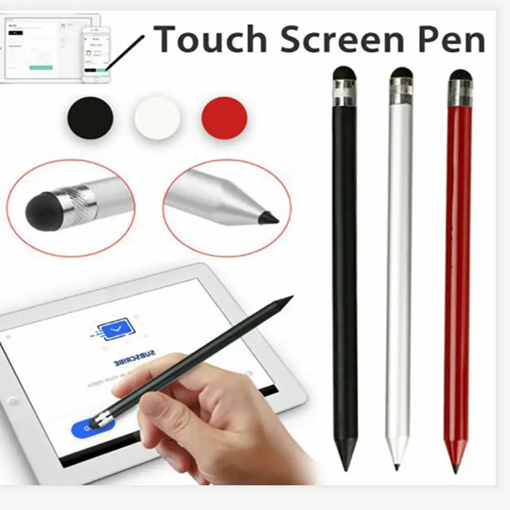 Stylus Capacitive Pen Capacitive Resistive Dual-Purpose Touch Screen Pencil For Tablet Cell Phone Office School Accessories